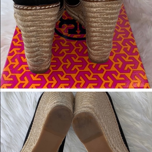 Tory Burch! Espadrilles, wedge, spring summer, beautiful, great condition, - Picture 1 of 3